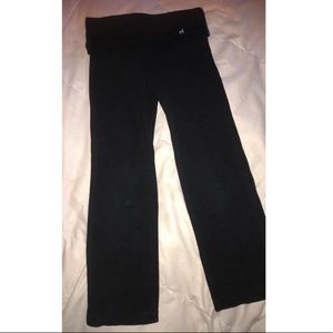 Girls Black Yoga Leggings